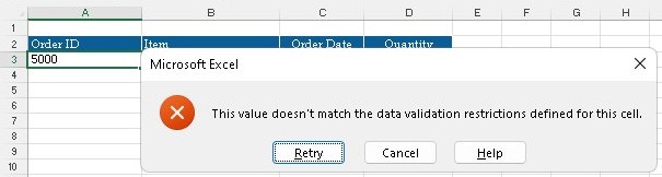 Allow Numbers within Specified range Step 5